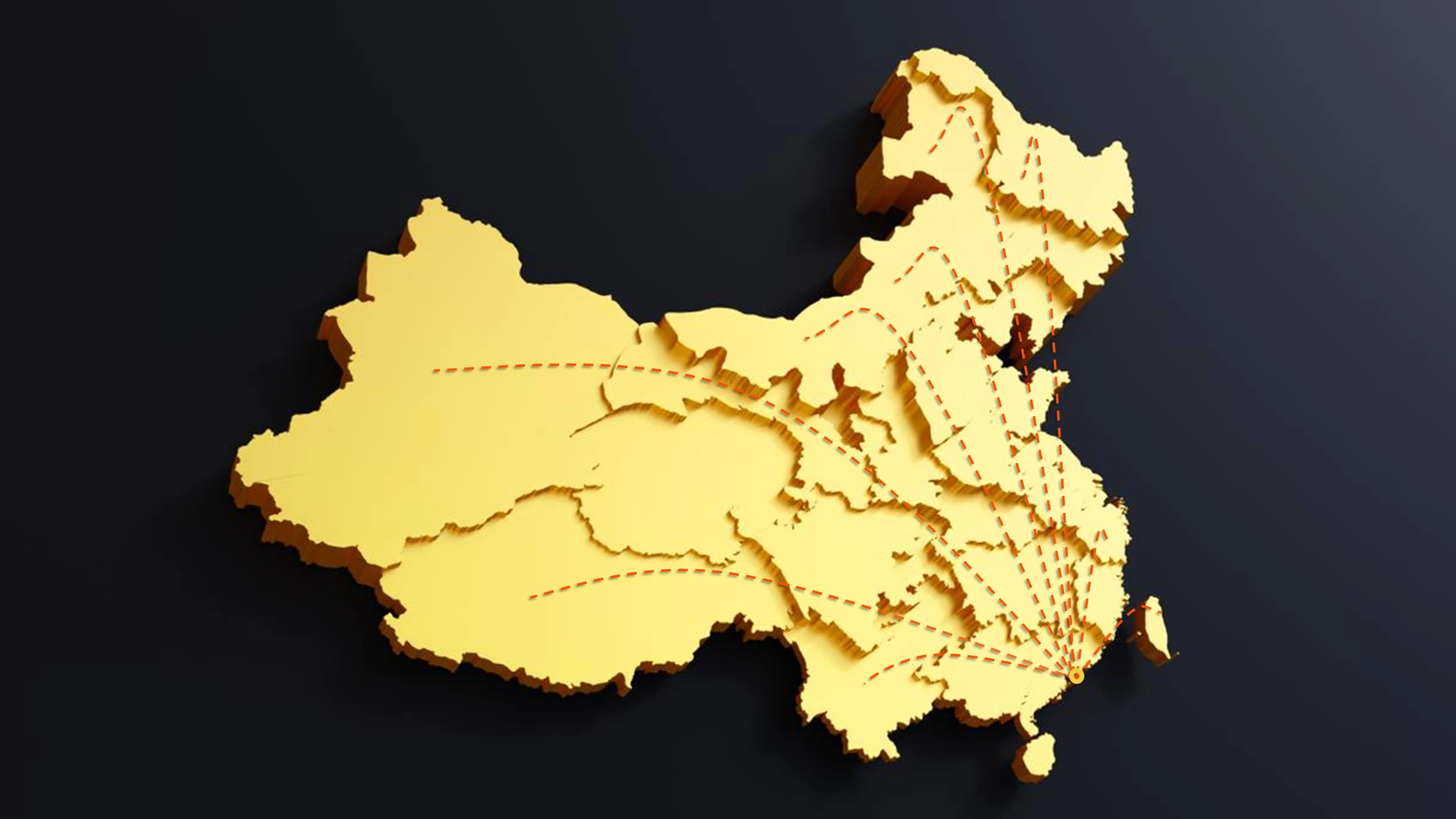 全国网络分布图
